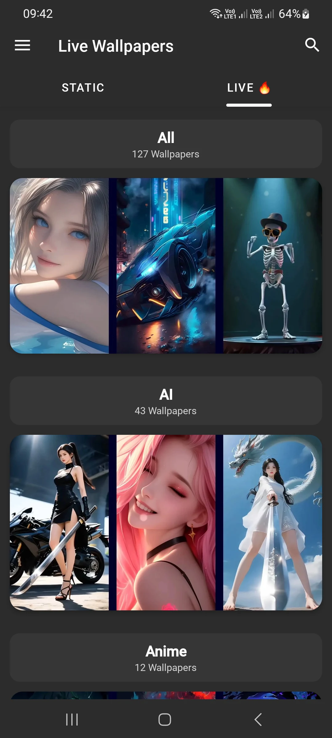 3D Flat White Icon Pack screenshot